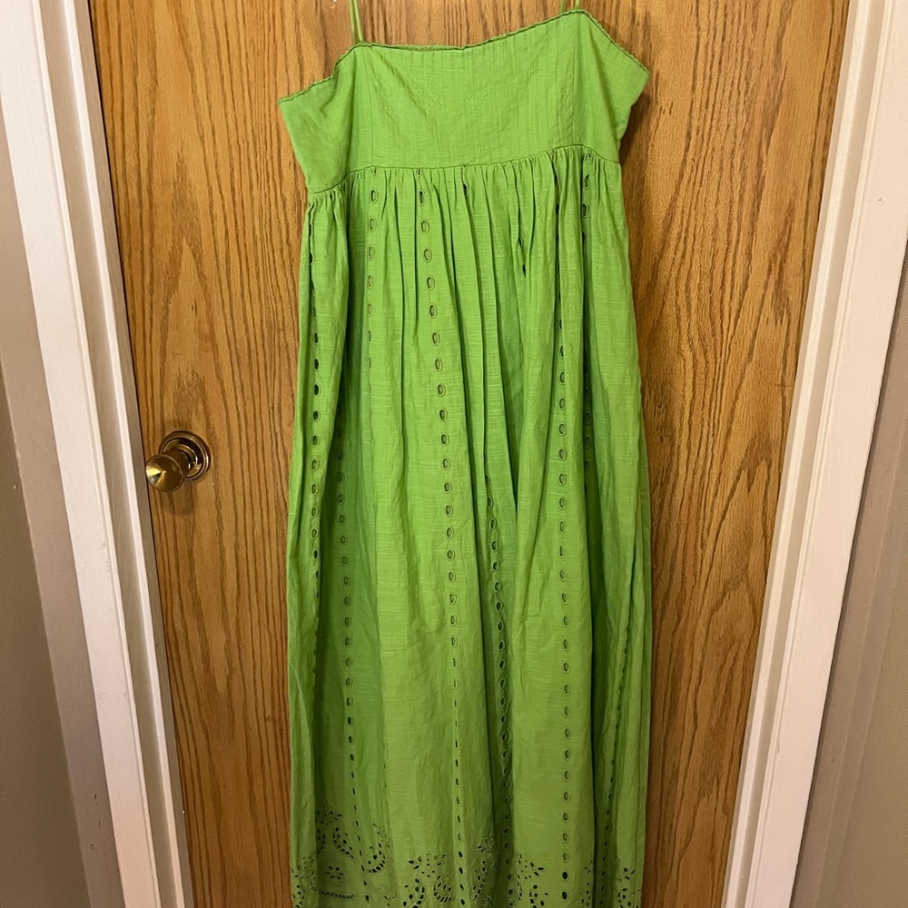 Brand new green Zara maxi dress